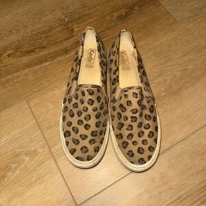 Keds Animal Print Slip-On Shoes